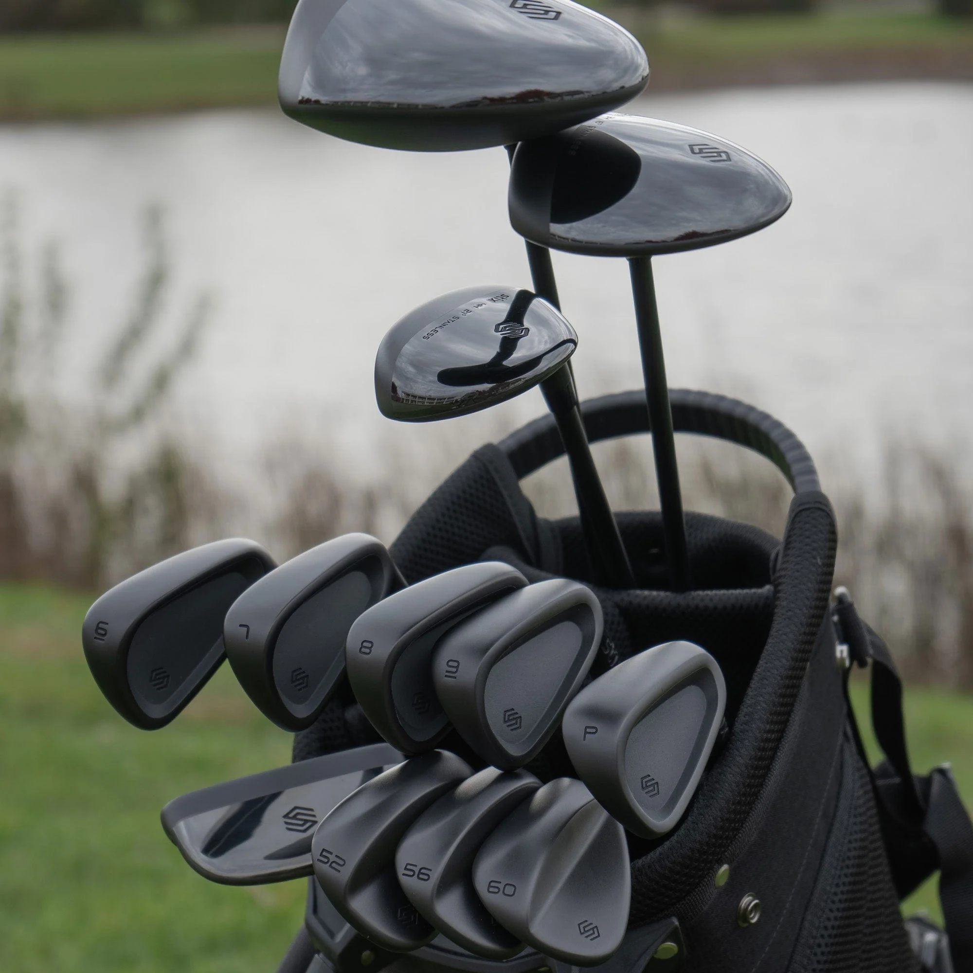 Perform 12 Club Set with Bag - Graphite - Lightly Used - Image 7