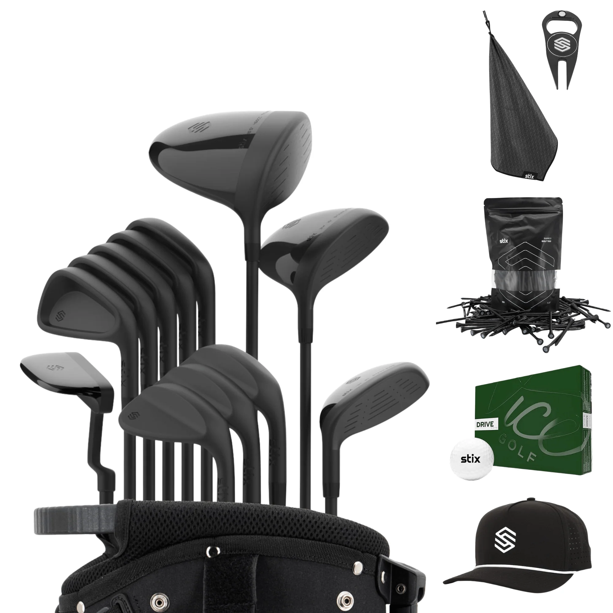 Perform Club Set + Gear Bundle - Right Hand - GS